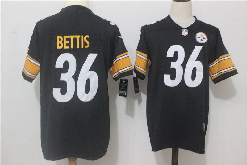 Men Pittsburgh Steelers #36 Bettis Black Nike Vapor Untouchable Limited NFL Jerseys->arizona cardinals->NFL Jersey